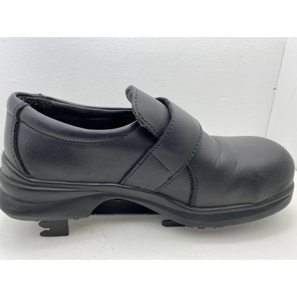 Red Wing Shoes 2413-05 Black Leather Steel Toe Slip On Work Shoes Mens 6.5 / W 8